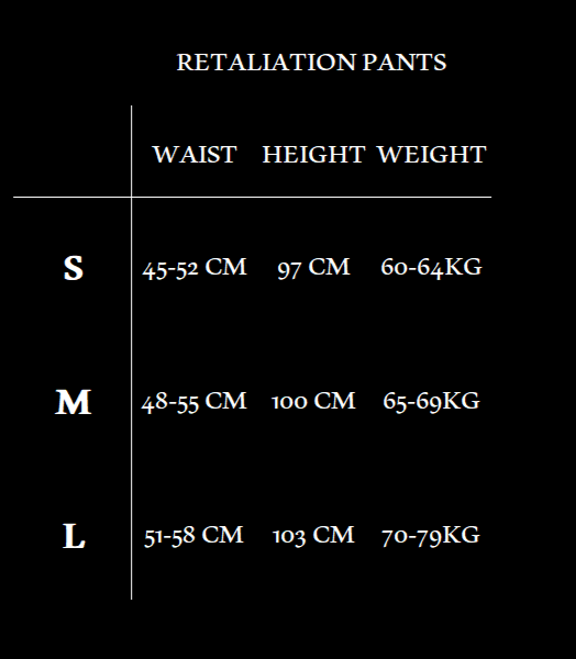 Retaliation Pants
